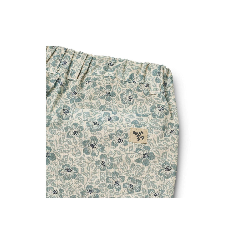 Shorts Elvig - Aqua Hawaii Flowers - Pojke