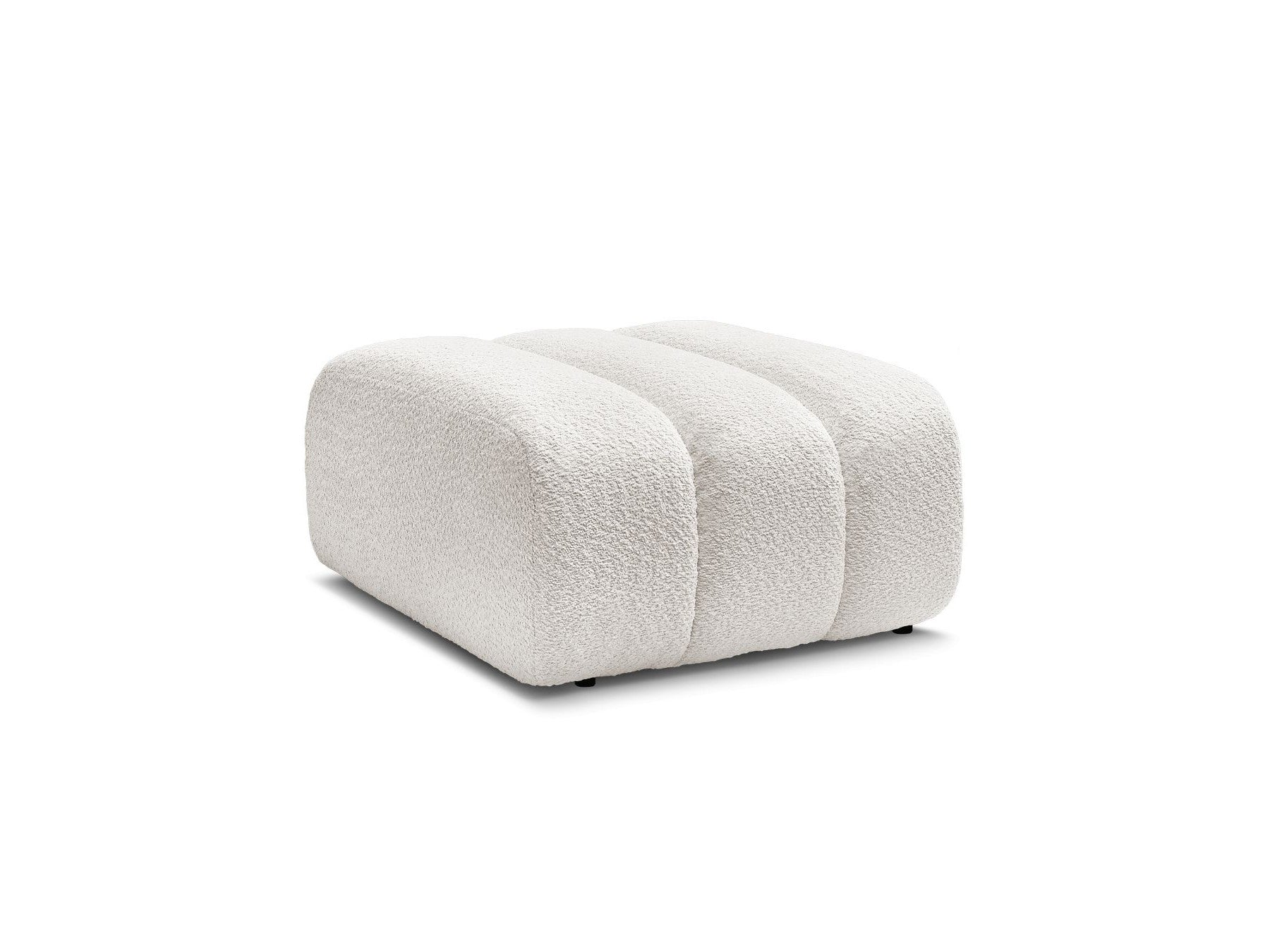 Talia - Puf - Tejido bouclé