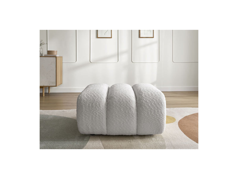 Talia - Pouf - Tissu Bouclette