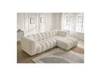 Talia - Fixed Corner Sofa - Bouclé Fabric - Right-Hand Corner
