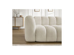 Talia - Fixed Corner Sofa - Bouclé Fabric - Right-Hand Corner
