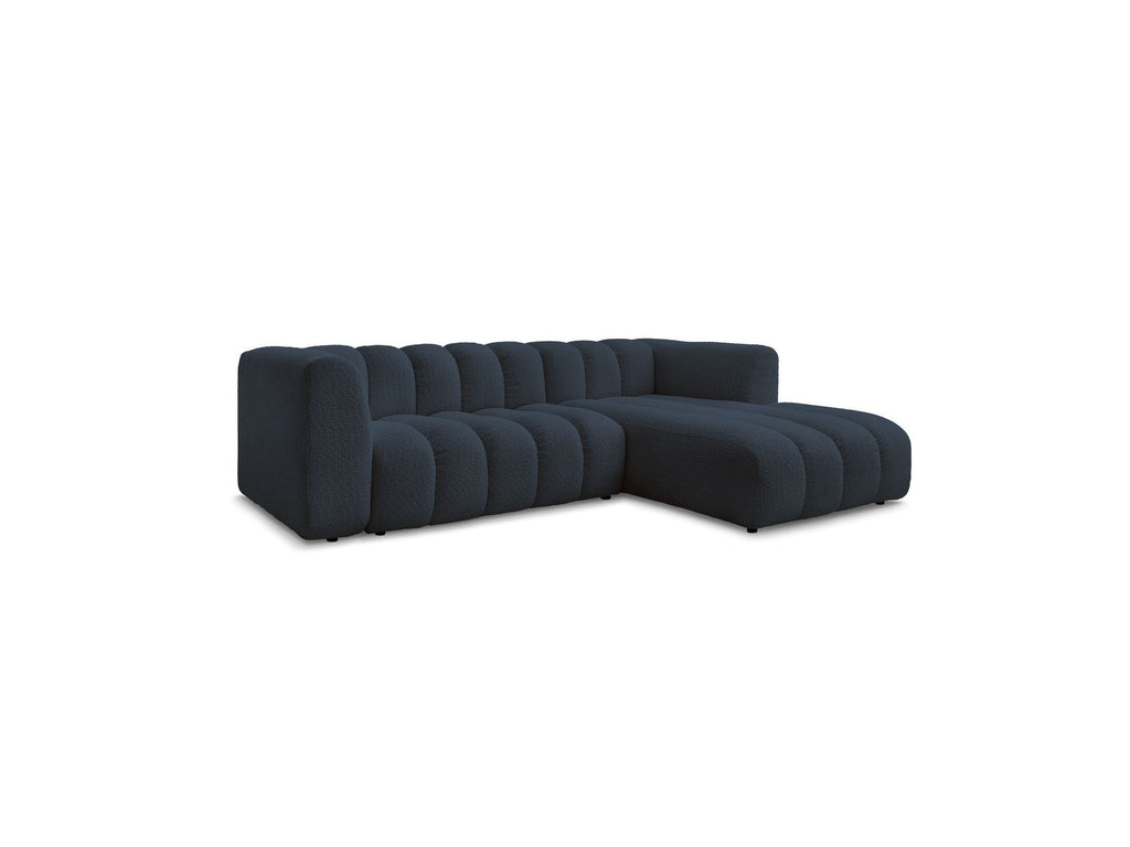Talia - Fixed Corner Sofa - Bouclé Fabric - Right-Hand Corner