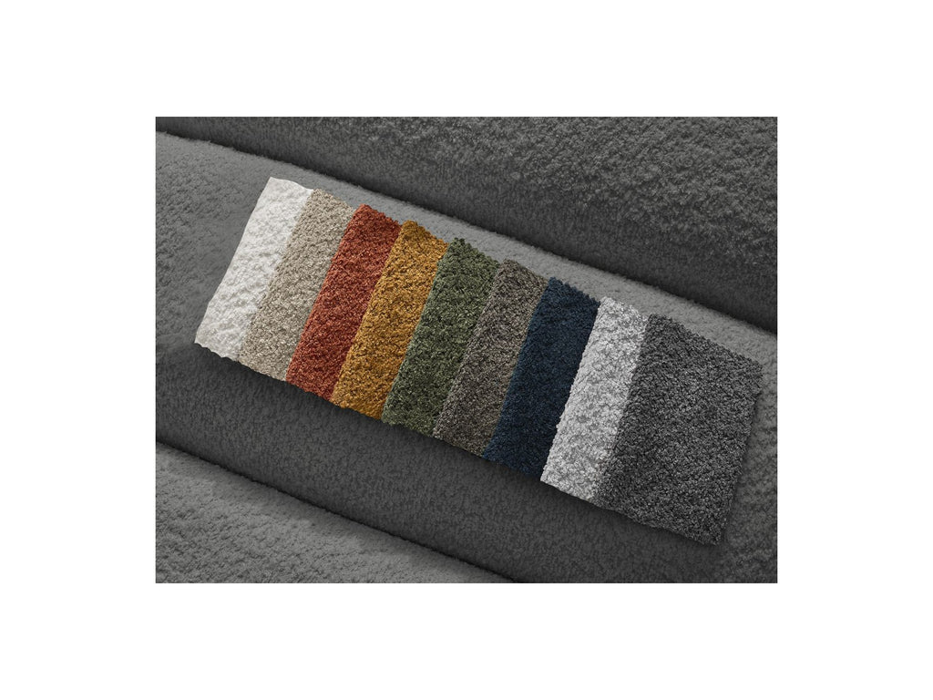 Talia - Fixed Corner Sofa - Bouclé Fabric - Right-Hand Corner