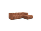 Talia - Fixed Corner Sofa - Bouclé Fabric - Right-Hand Corner