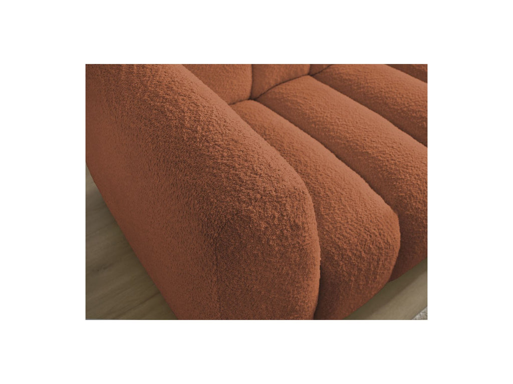 Talia - Fixed Corner Sofa - Bouclé Fabric - Right-Hand Corner