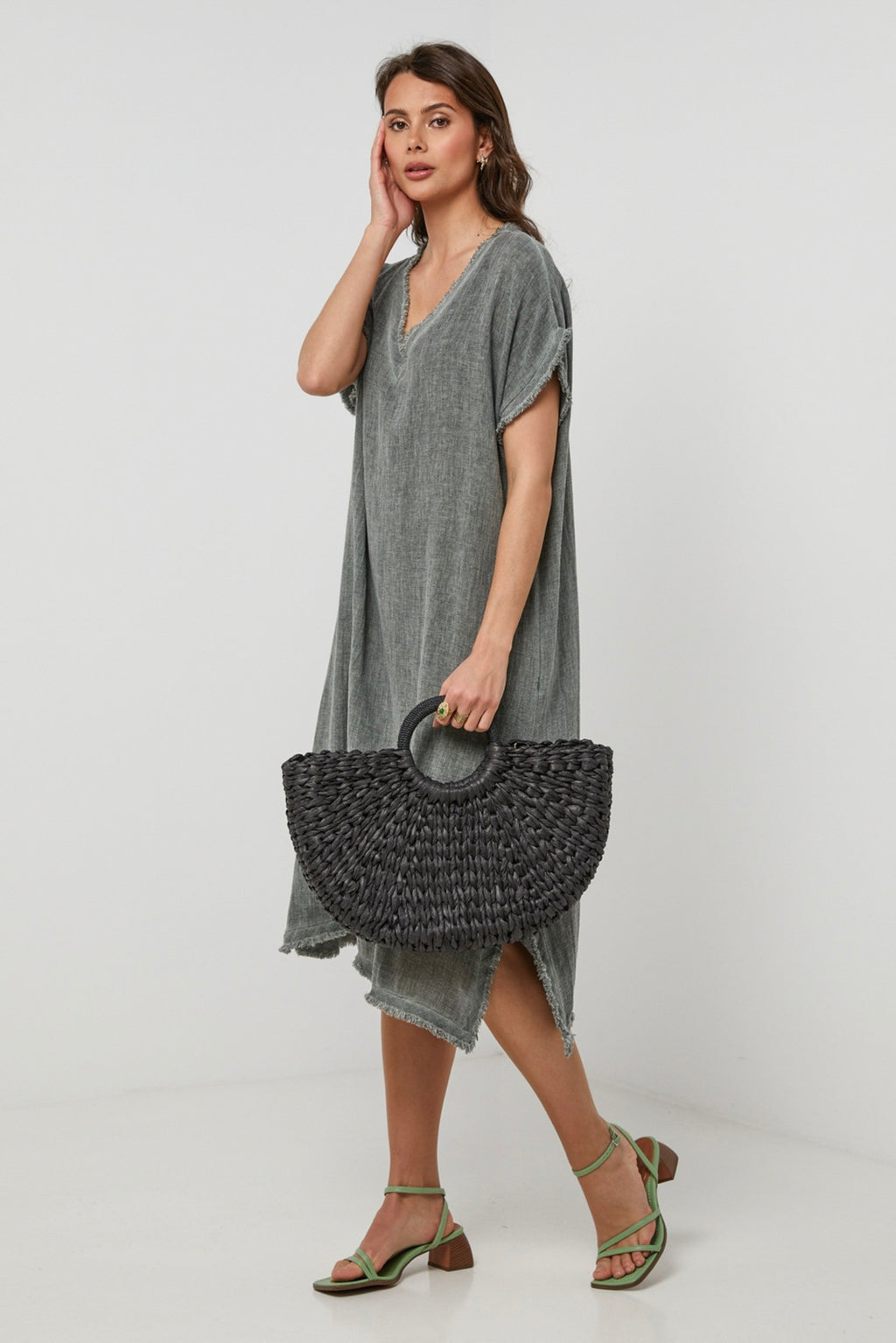 Robe - Kaki - Femme