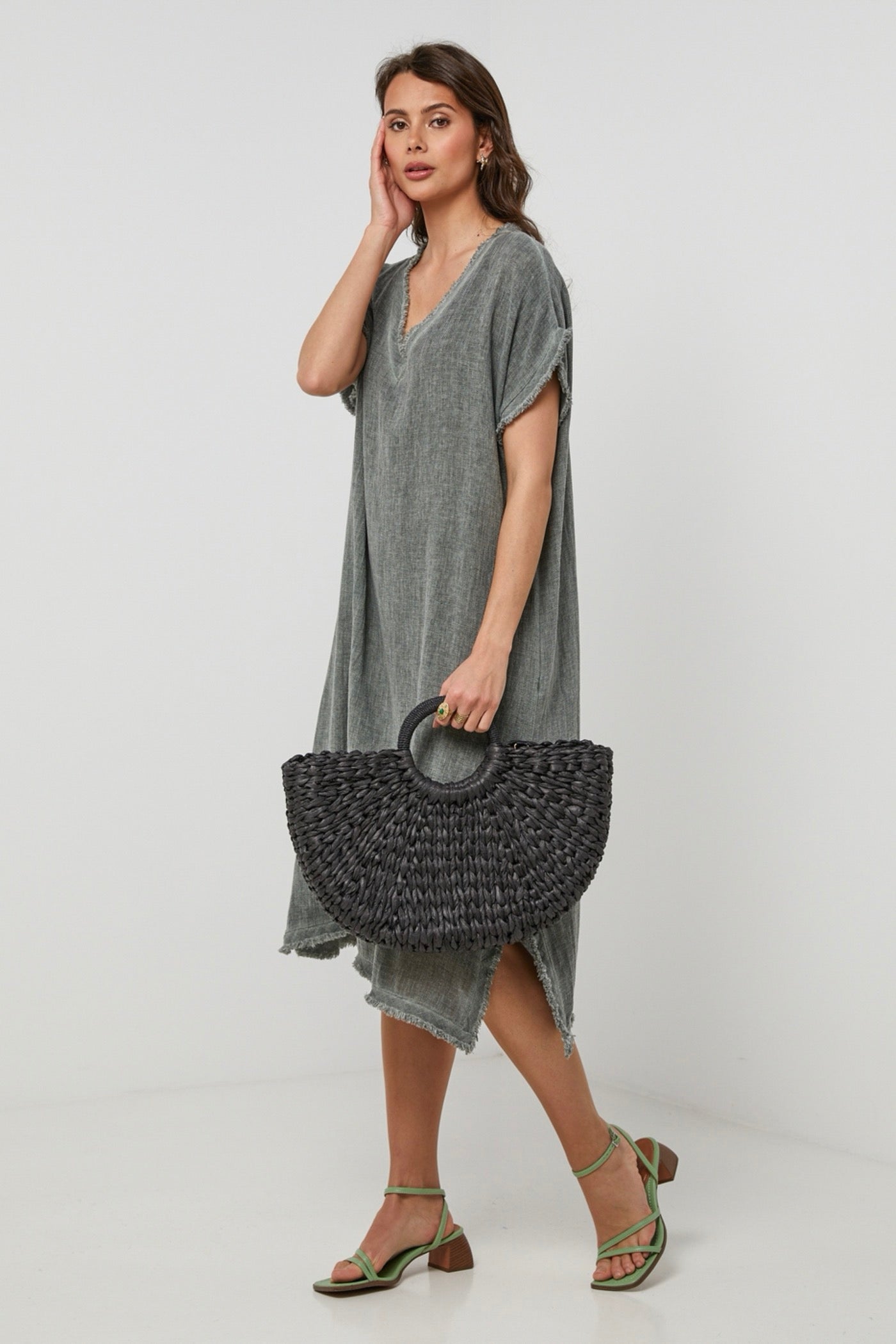 Robe - Kaki - Femme