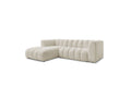 Talia - Fixed Corner Sofa - Bouclé Fabric - Left Corner