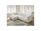Talia - Fixed Corner Sofa - Bouclé Fabric - Left Corner