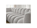 Talia - Fixed Corner Sofa - Bouclette Fabric - Left Corner