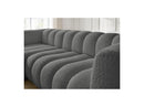 Talia - Fixed Corner Sofa - Bouclette Fabric - Left Corner