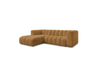 Talia - Fixed Corner Sofa - Bouclé Fabric - Left Corner