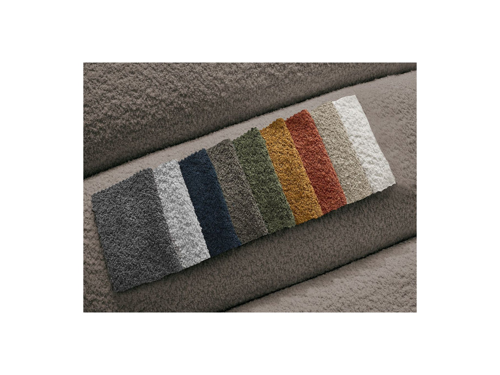 Talia - Fixed Corner Sofa - Bouclé Fabric - Left Corner