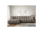 Talia - Fixed Corner Sofa - Bouclé Fabric - Left Corner