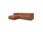 Talia - Fixed Corner Sofa - Bouclé Fabric - Left Corner