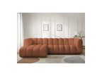 Talia - Fixed Corner Sofa - Bouclé Fabric - Left Corner
