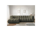 Talia - Fixed Corner Sofa - Bouclé Fabric - Left Corner