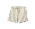 Short in jersey Kalle - Righe lago primaverile