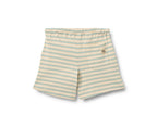 Short in jersey Kalle - Righe lago primaverile