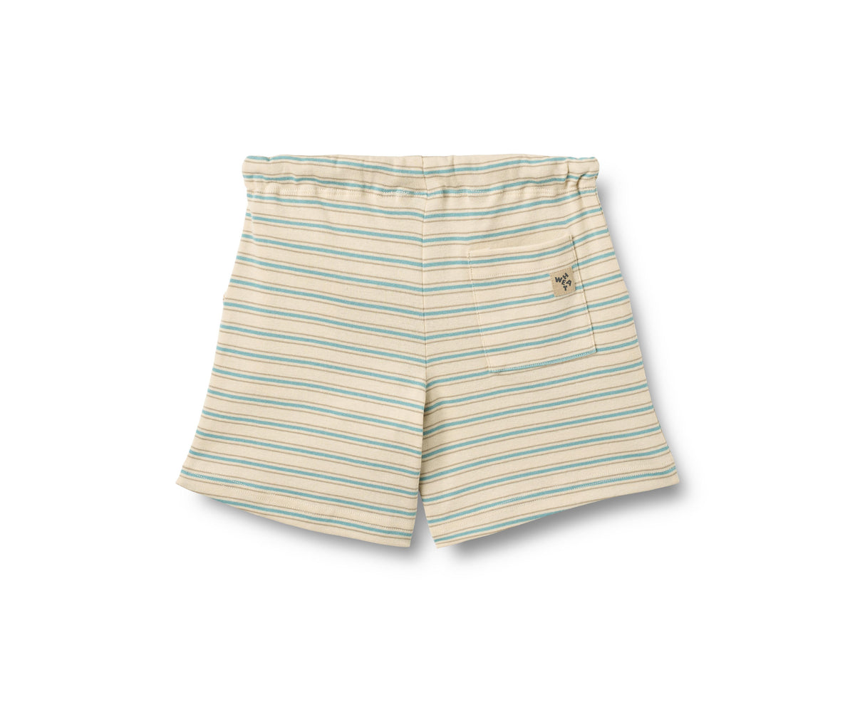 Short in jersey Kalle - Righe lago primaverile