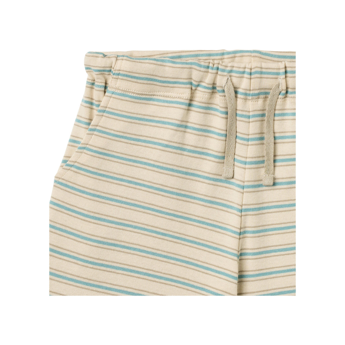 Short in jersey Kalle - Righe lago primaverile