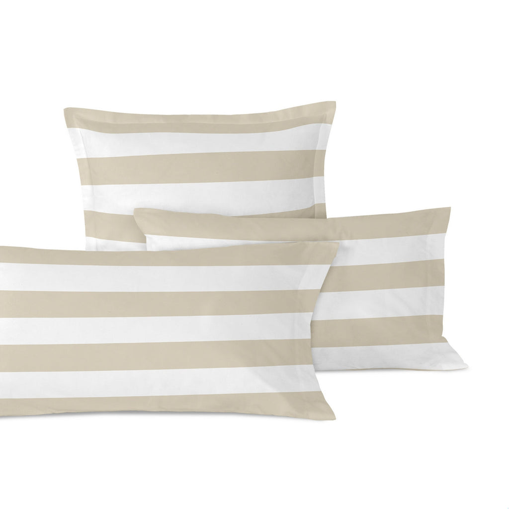 Taie D'Oreiller - Breton - Beige
