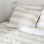 Taie D'Oreiller - Breton - Beige