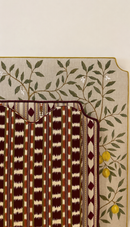 Cabecero - Mediterráneo - Frida Granate - L 90 Cm