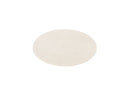 Tapis Rond Poils Ras Ondelia Motif Géométrique - Beige