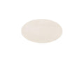 Ondelia - Round Low-Pile Rug - Geometric Pattern - Cream