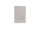 Tapis Poils Ras Nebulia Motif Abstrait - Beige