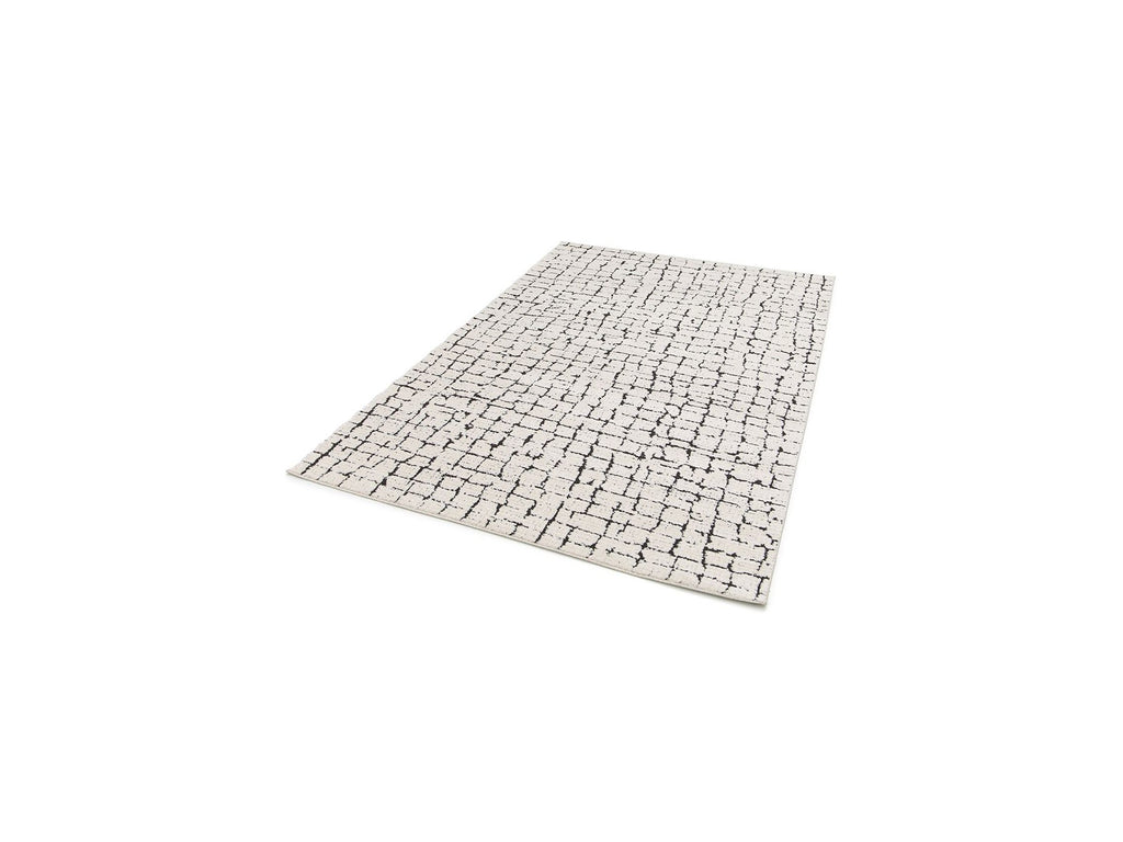Low-Pile Rug - Nebulia - Abstract Pattern - Beige