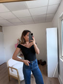 Top Carla negro
