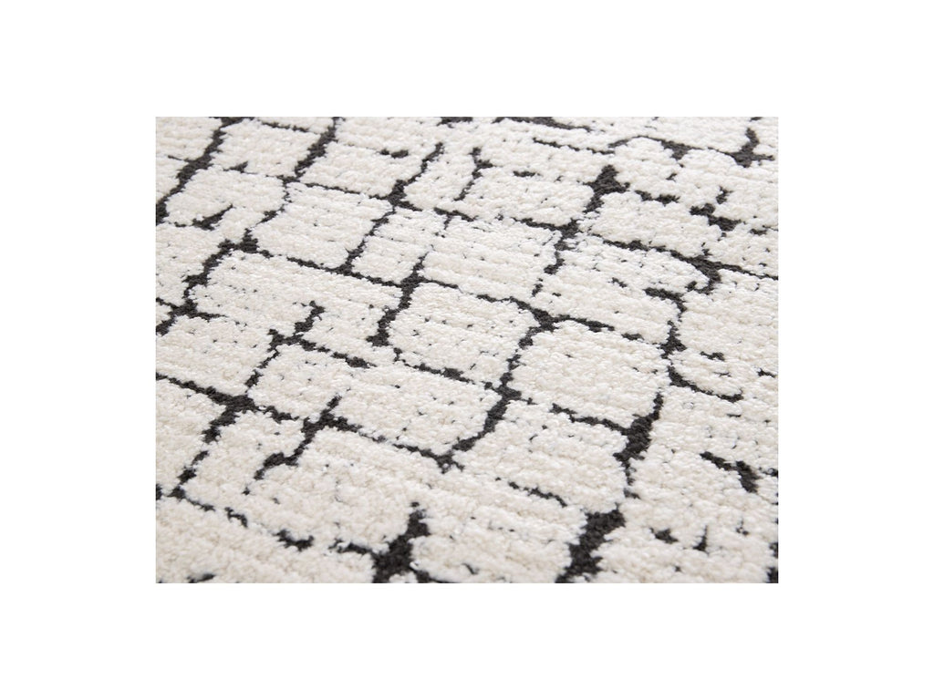 Low-Pile Rug - Nebulia - Abstract Pattern - Beige
