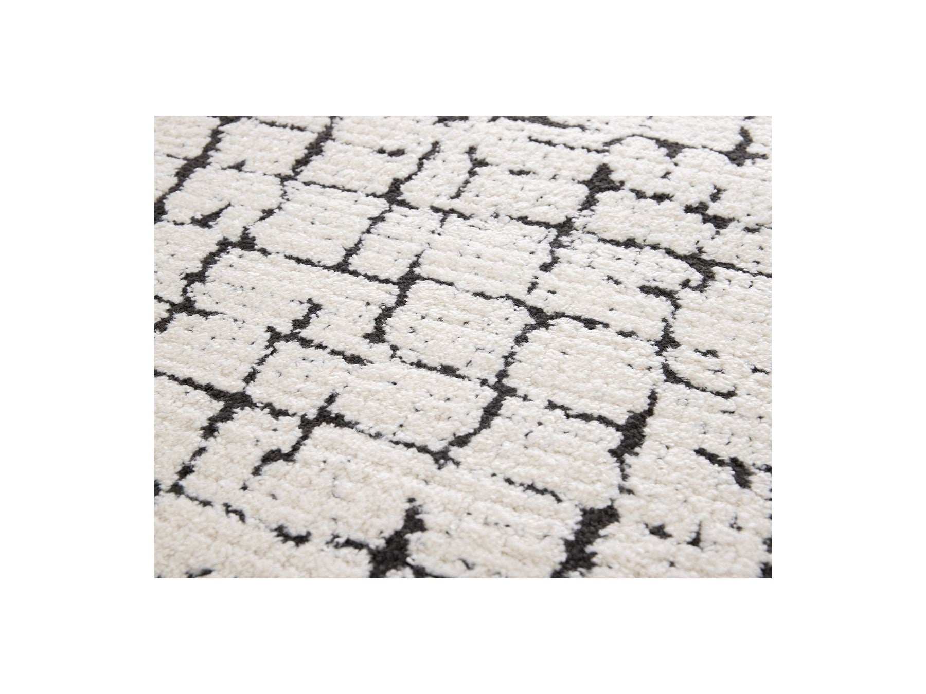 Low-Pile Rug - Nebulia - Abstract Pattern - Beige