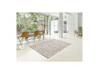 Tapis Poils Ras - Calyra - Motif Abstrait - Beige