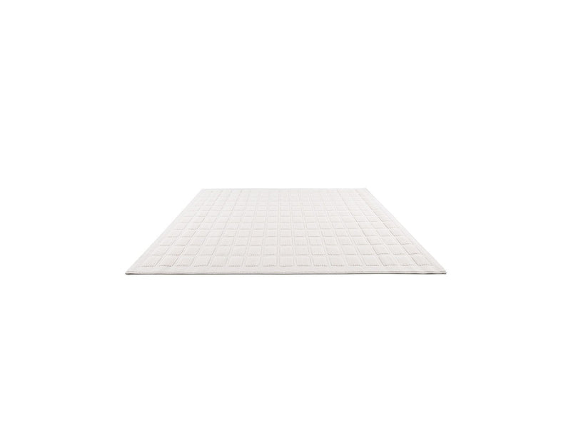 Tapis Poils Ras Tessora Motif Abstrait - Beige