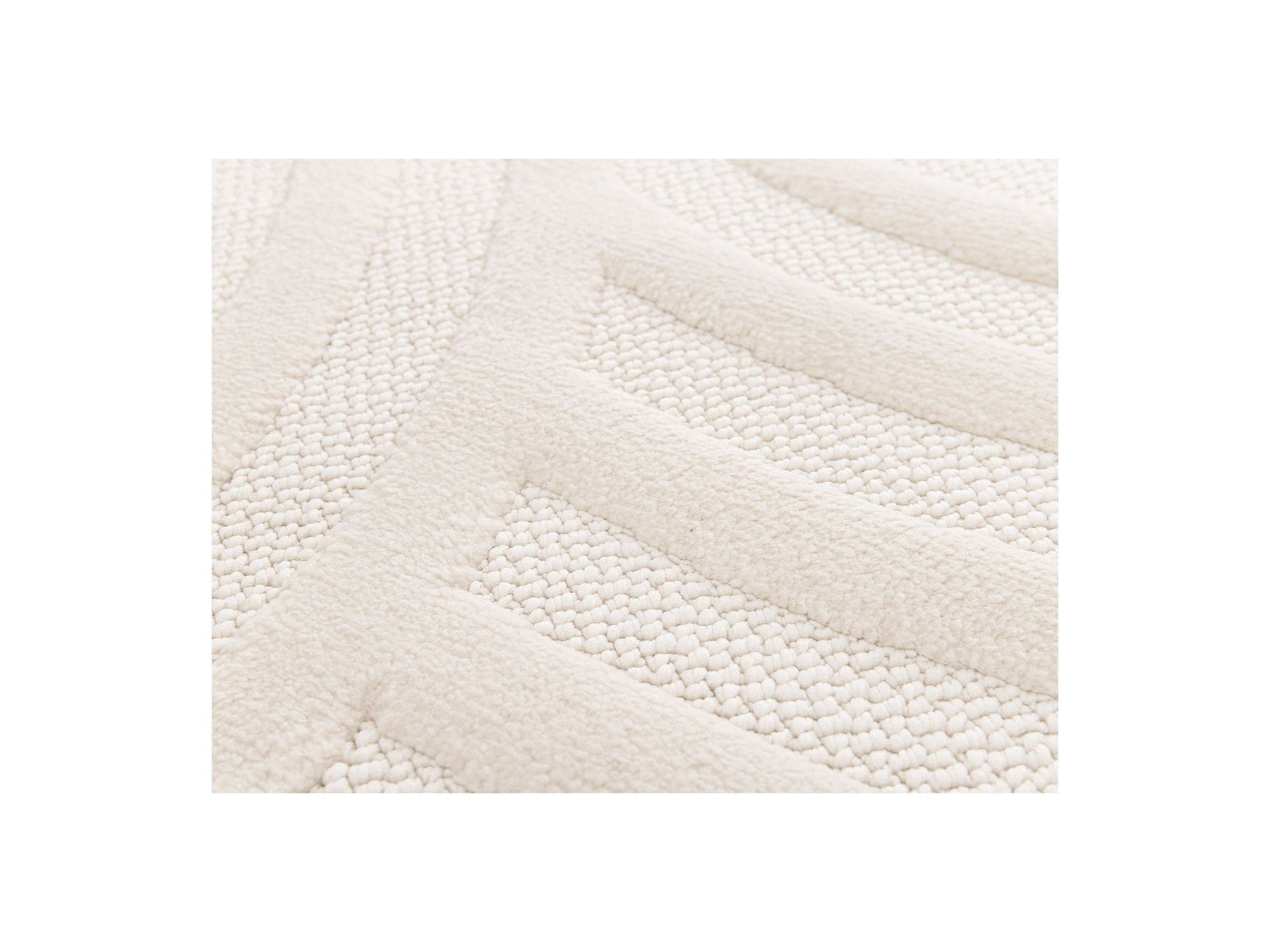 Josie - Low-Pile Rug - Abstract Pattern - Beige