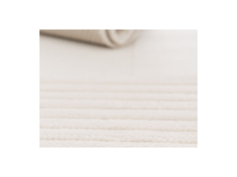 Tapis Poils Ras Sorelle Motif Géométrique - Beige