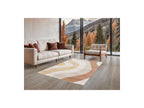 Nova - Low-Pile Rug - Abstract Pattern - Beige