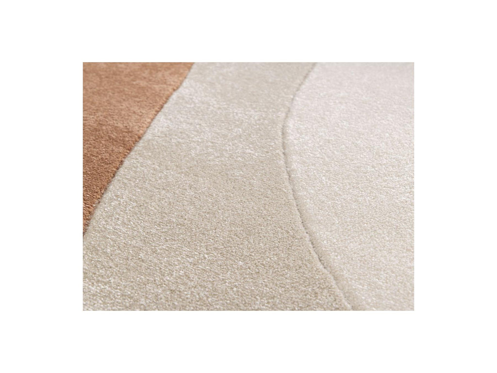 Nova - Low-Pile Rug - Abstract Pattern - Beige