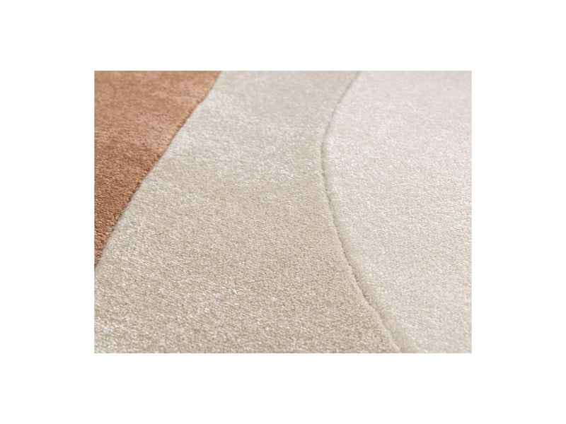 Alfombra Pelo Corto - Nova - Estampado Abstracto - Beige