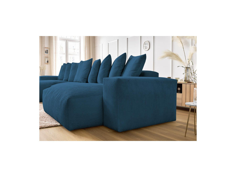 Canapé Panoramique Fixe - Voltaire - Velours Côtelé