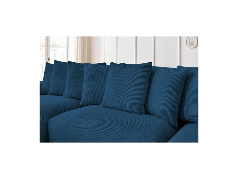 Canapé Panoramique Fixe - Voltaire - Velours Côtelé