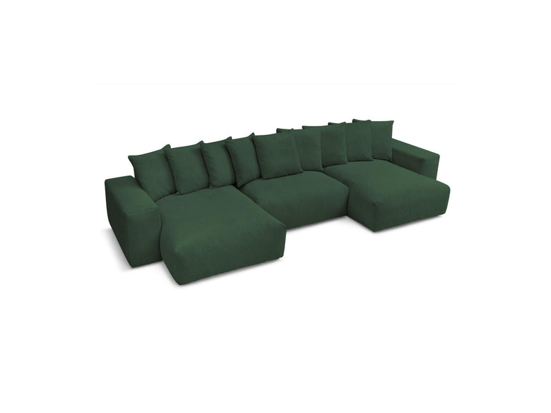 Canapé Panoramique Fixe - Voltaire - Velours Côtelé