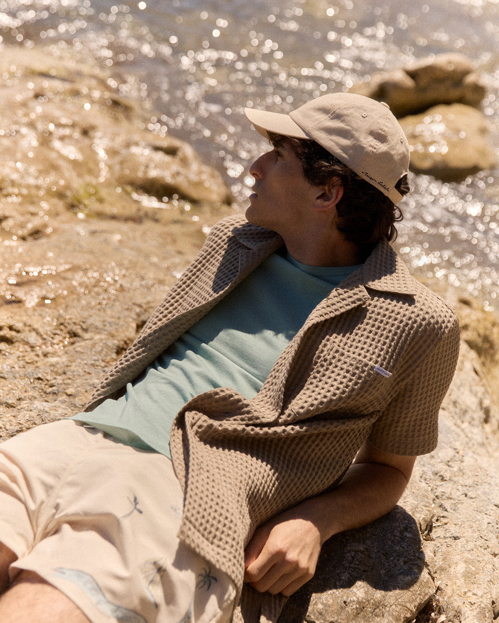 "Waffle Cotton" Germain Shirt