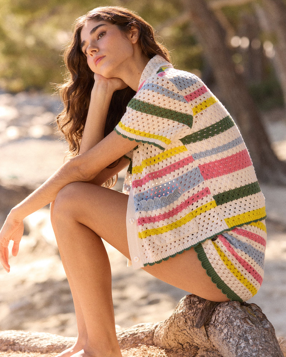 Chemise Patch Coeur Souchier "Crochet"