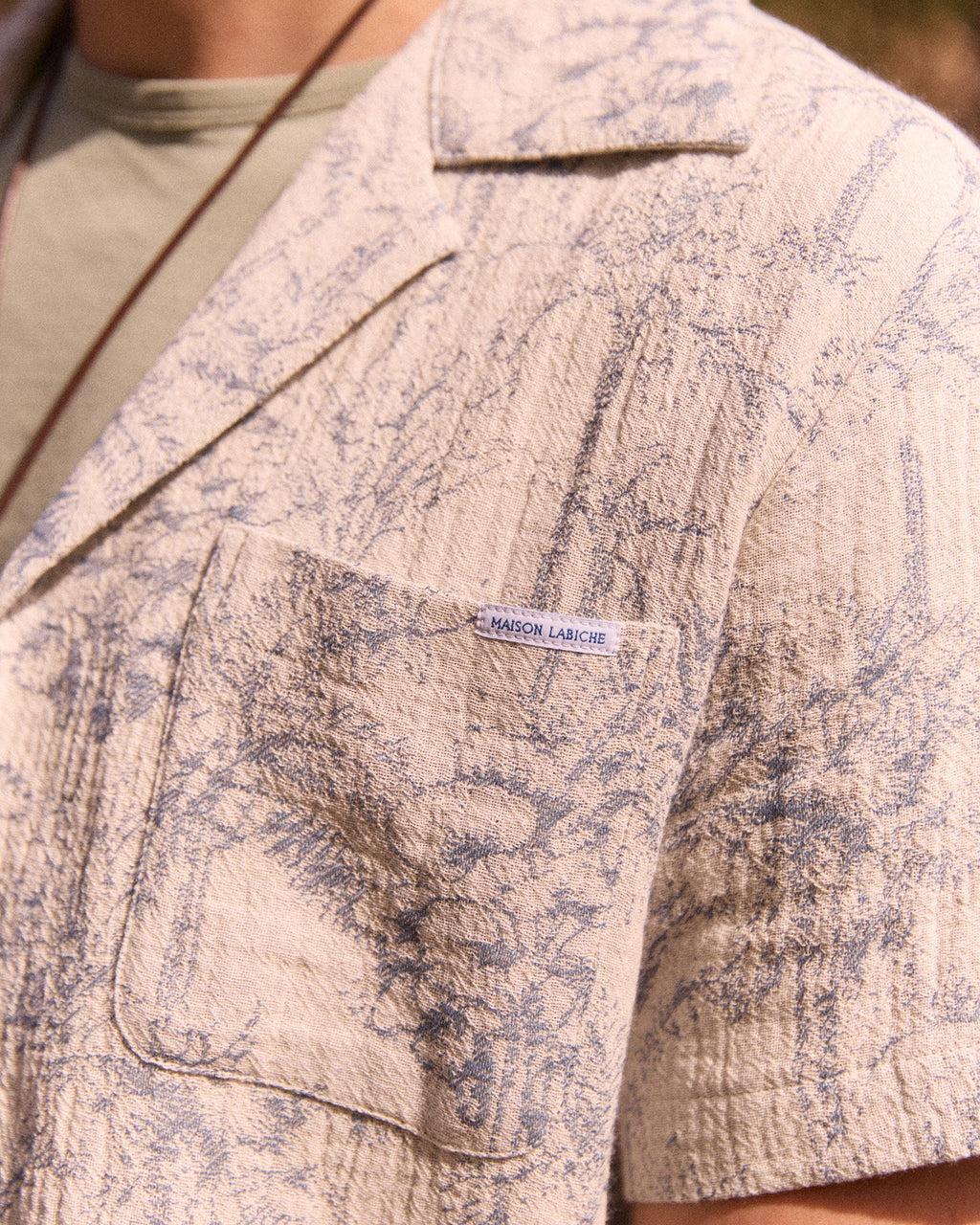 Chemise "Jacquard" Palm Tree Germain