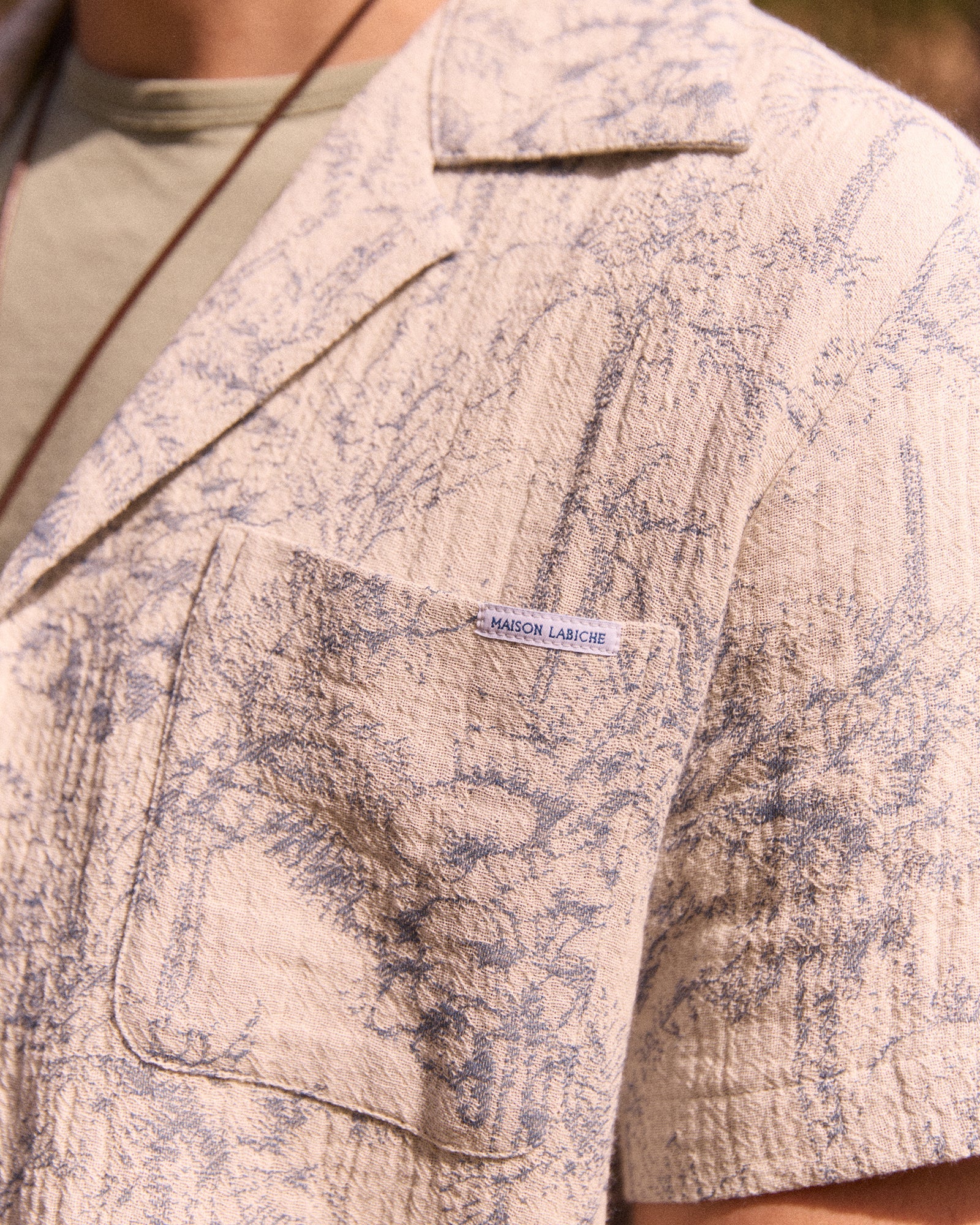 Chemise "Jacquard" Palm Tree Germain