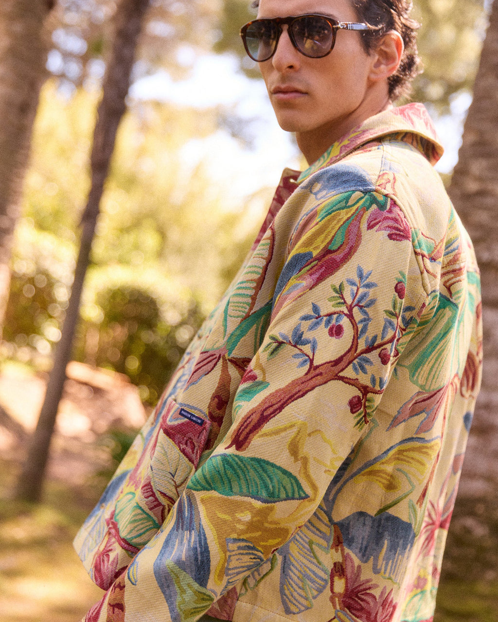 Tropical "Jacquard" Lemonnier Jacket